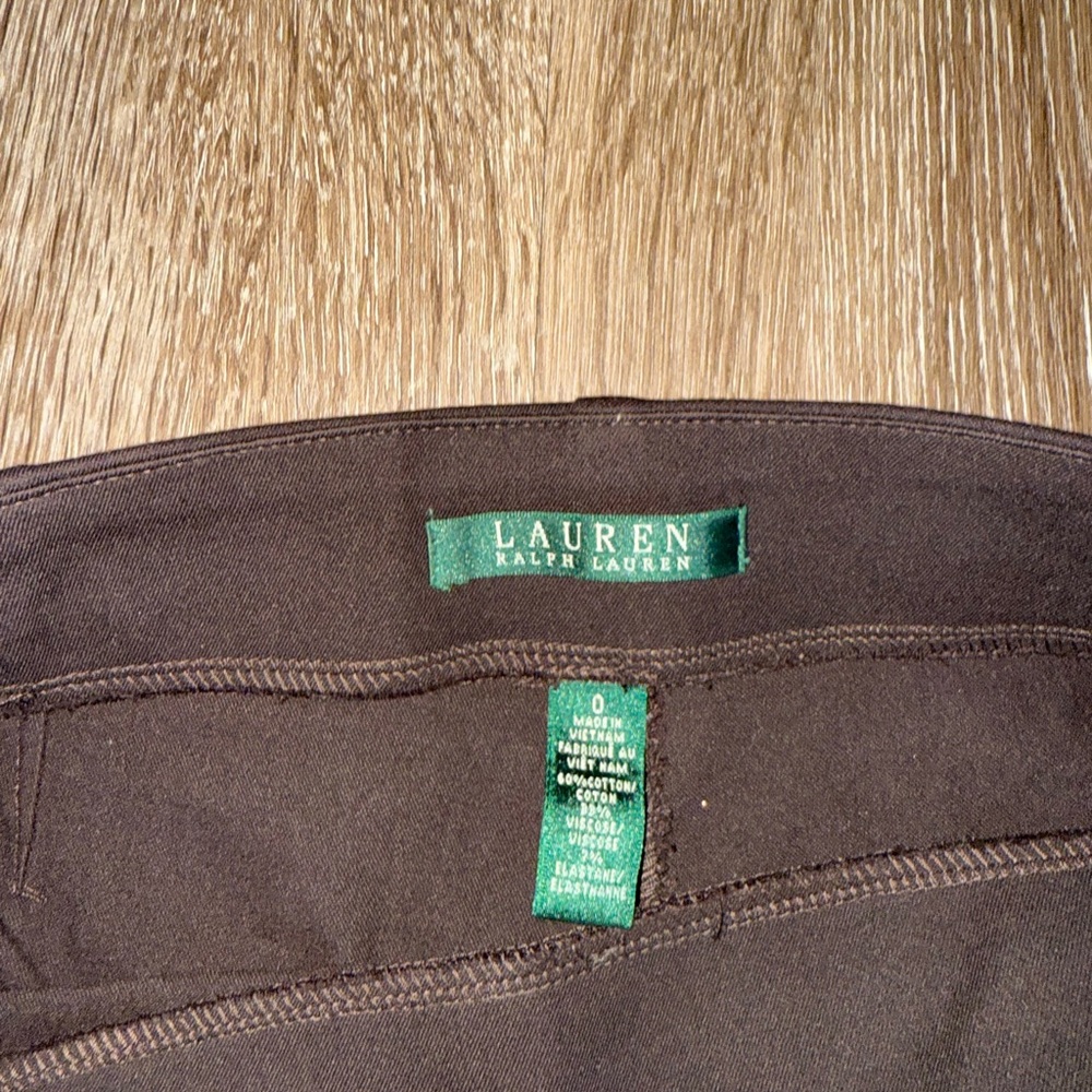 Lauren Ralph Lauren Dark Brown Trousers